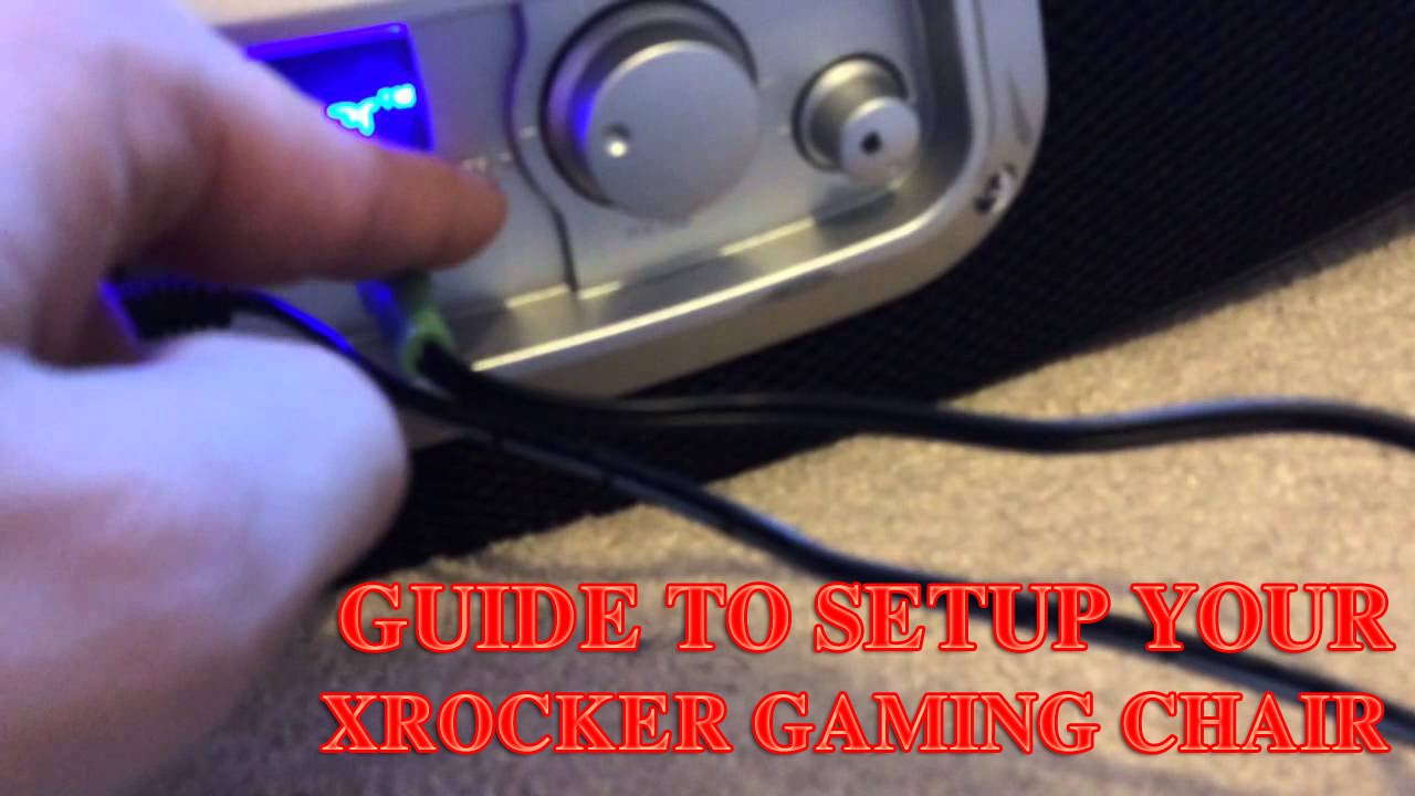 X-Rocker Pedestal Wireless Gaming Rocker YouTube