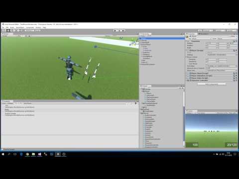 How to make a 3rd person controller shoot game using Unity