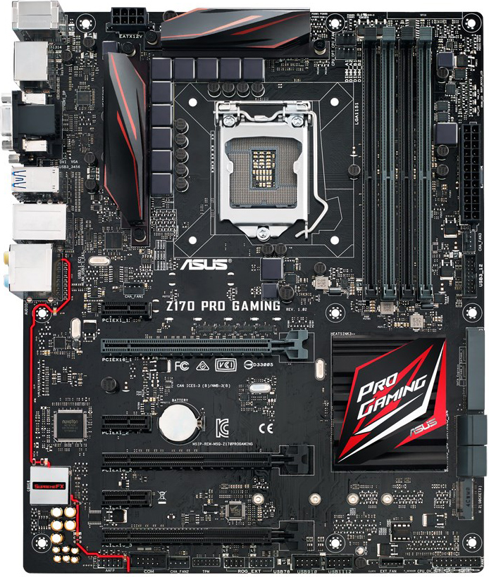 Asus Z170 Pro Gaming motherboard problem