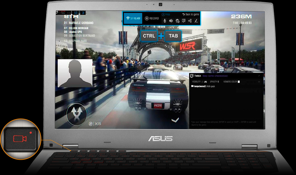 ASUS Republic of Gamers Information Technology Company