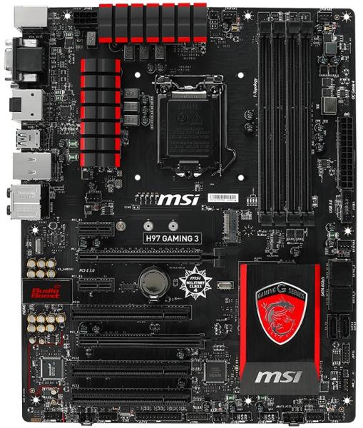 Support For H97 GAMING 3 Motherboard The world - MSI